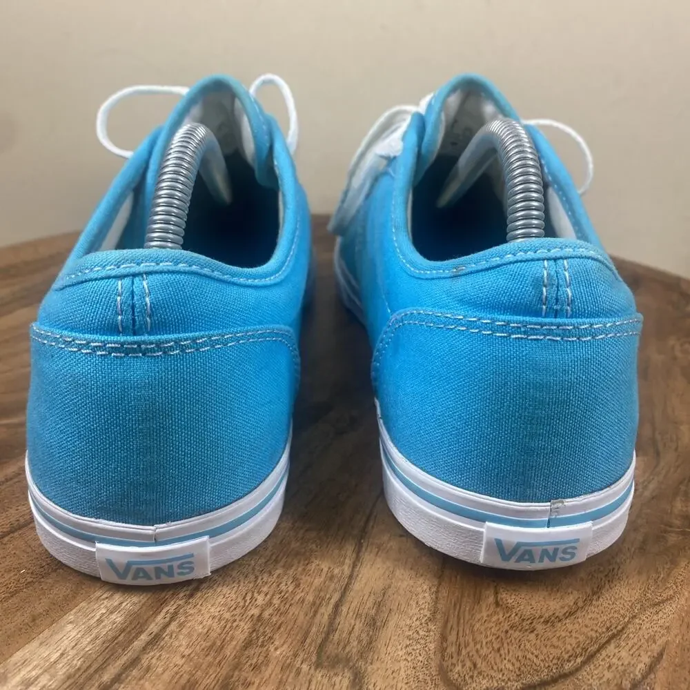 Vans Atwood Womens Blue Size 8 Low Top Casual Athletic Shoes Sneakers